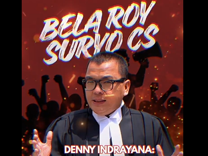 Denny Indrayana Resmi Dampingi Roy Suryo Cs Hadapi Kasus Ijazah Jokowi